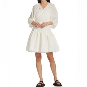 3.1 Philip Lim balloon sleeve wrap dress